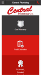Mobile Screenshot of centralplumbing.org